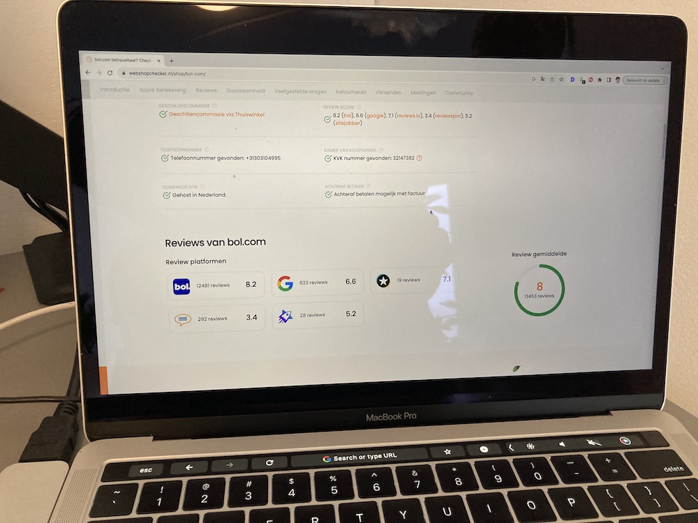 Profielpagina webshops vernieuwd & verbeterd