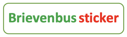 Logo van brievenbussticker.shop