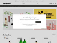 Logo van hairwebshop.com