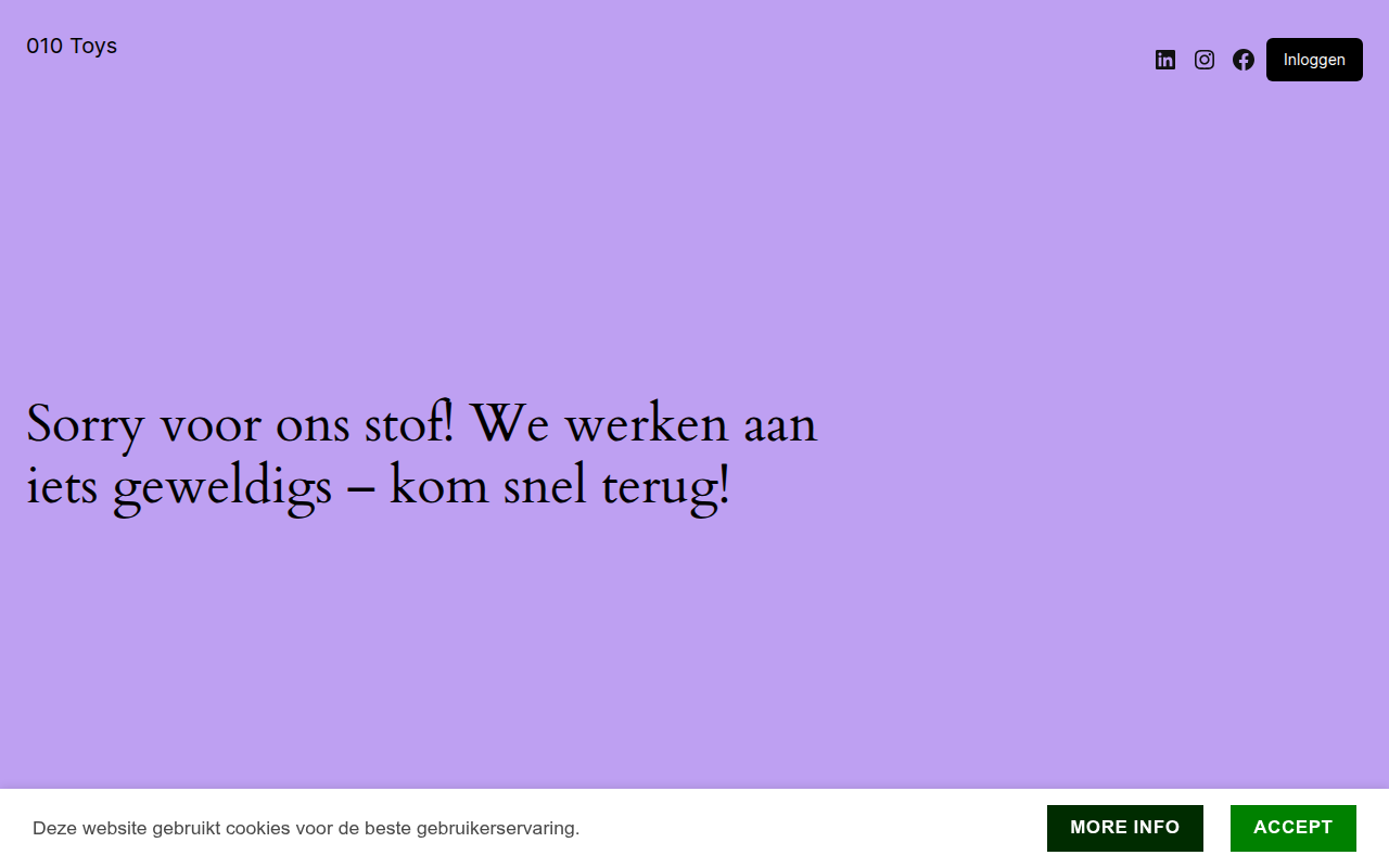 Screenshot van 010toys.nl