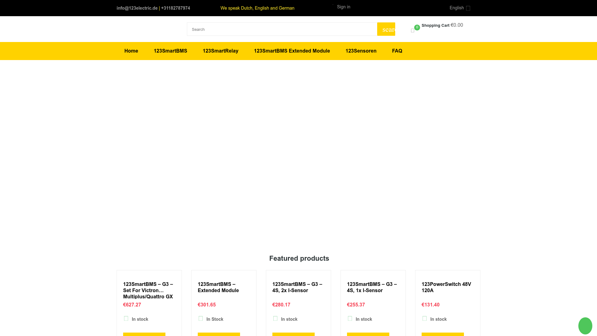 Screenshot van 123electric.de