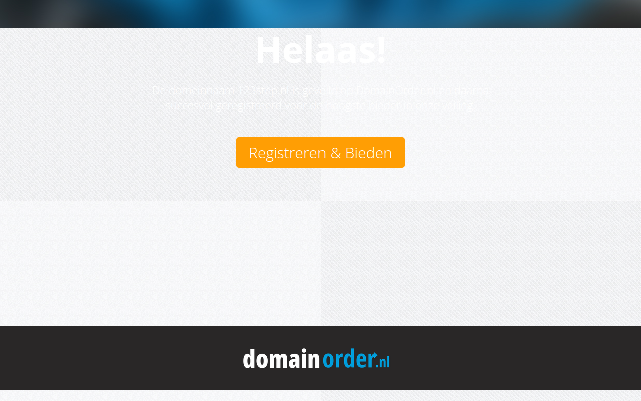 Screenshot van 123step.nl