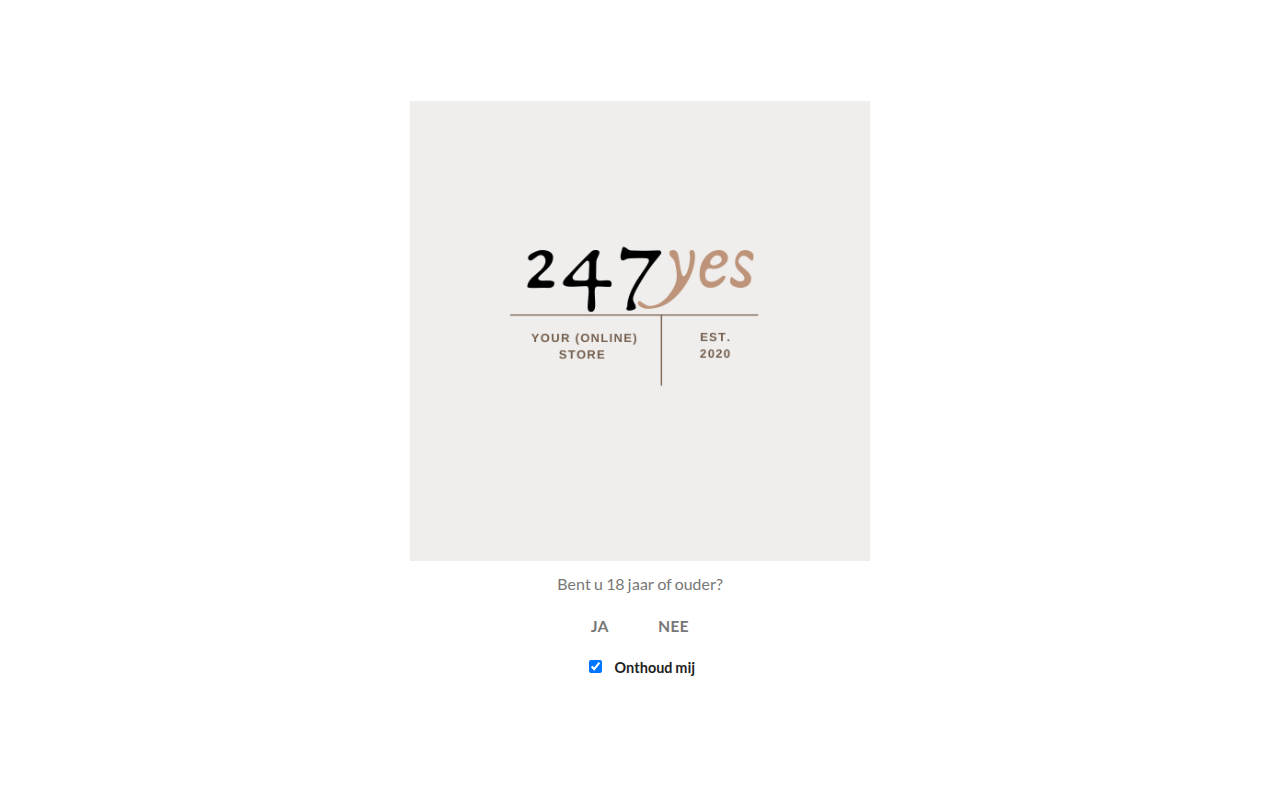 Screenshot van 247yes.nl