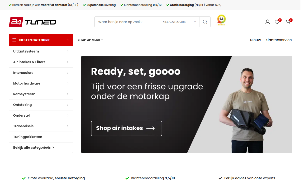 Screenshot van 24tuned.com
