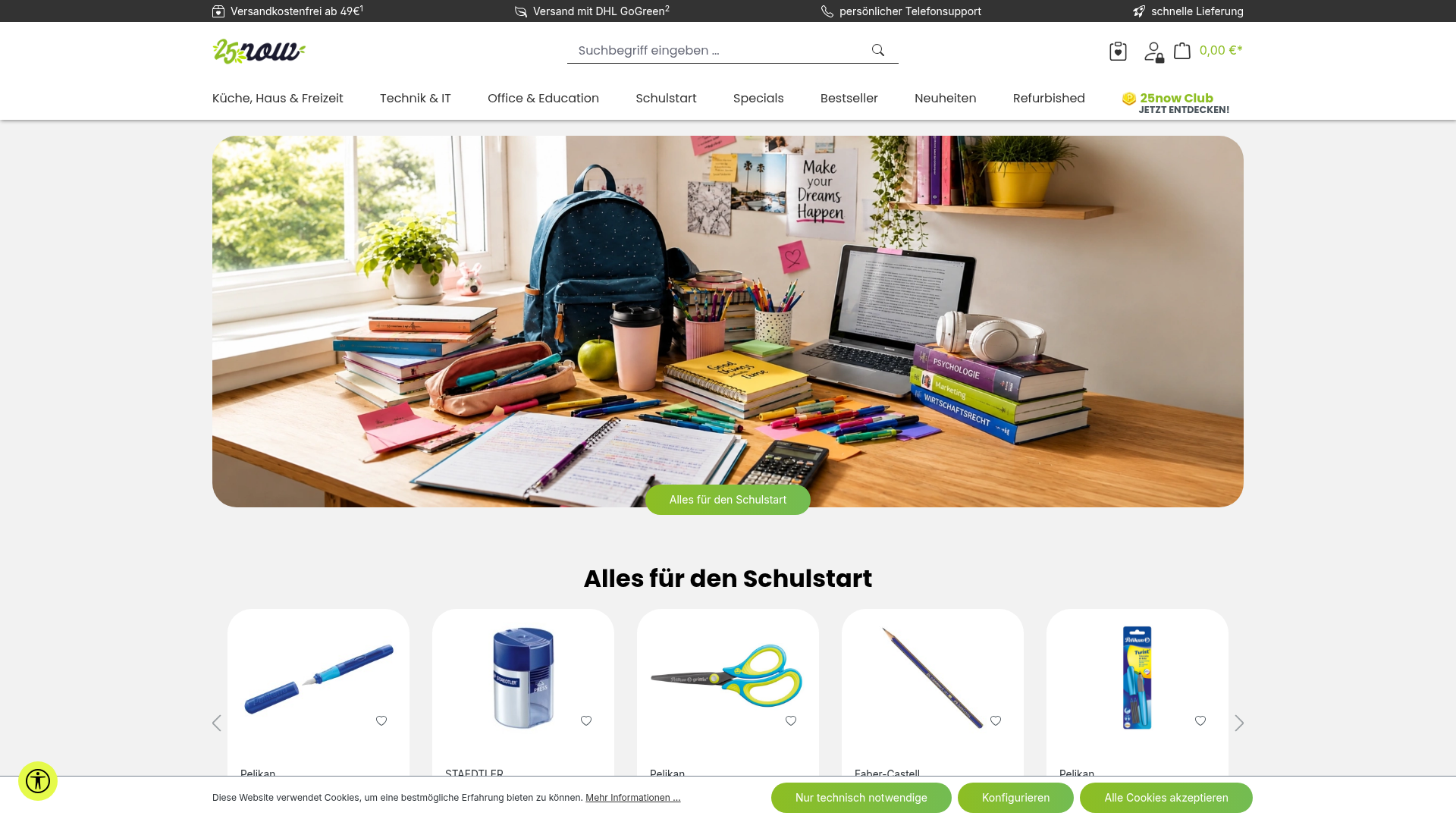 Screenshot van 25n.de
