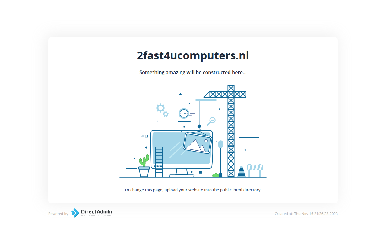 Screenshot van 2fast4ucomputers.nl