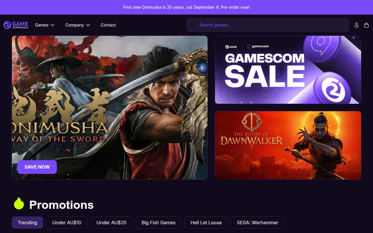 Screenshot van 2game.com