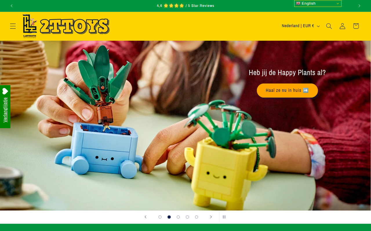 Screenshot van 2ttoys.nl
