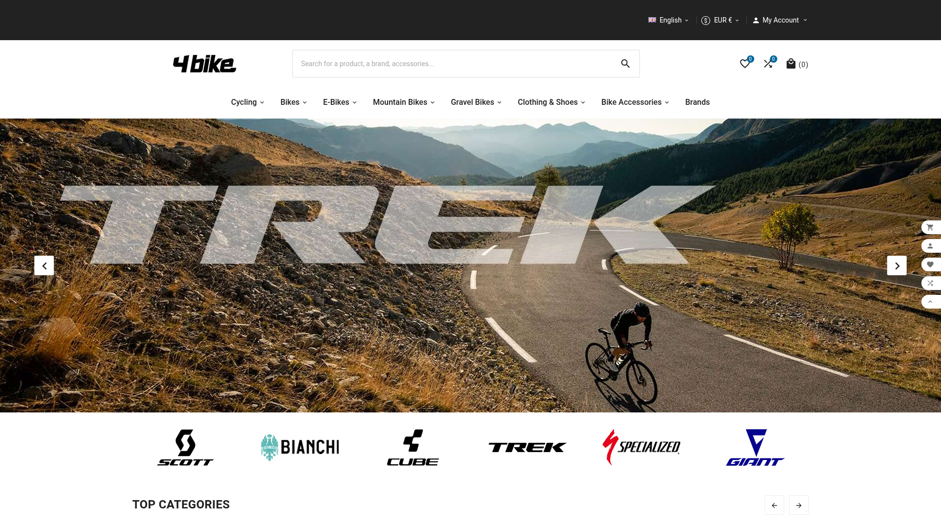 Screenshot van 4bike.net