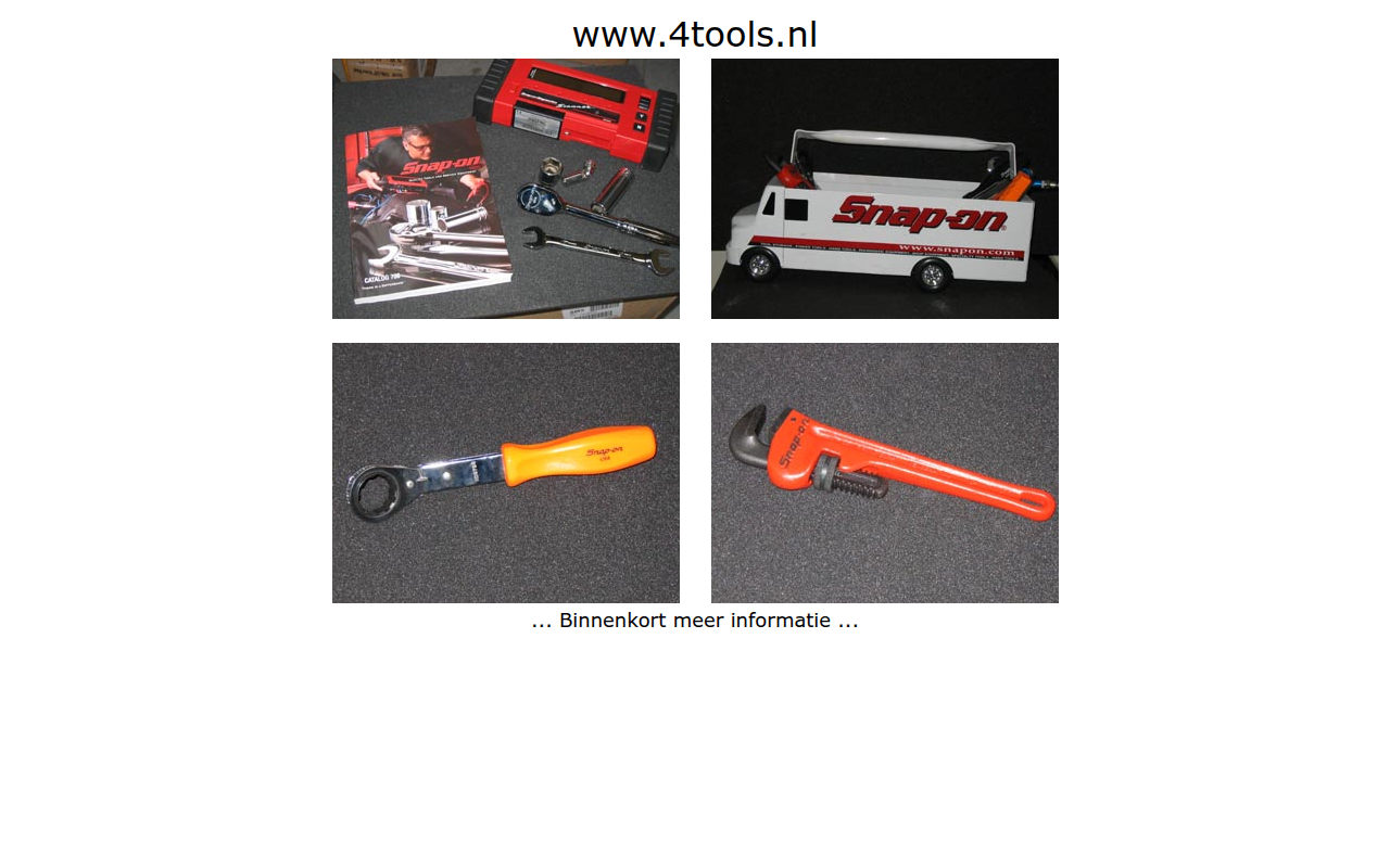 Screenshot van 4tools.nl