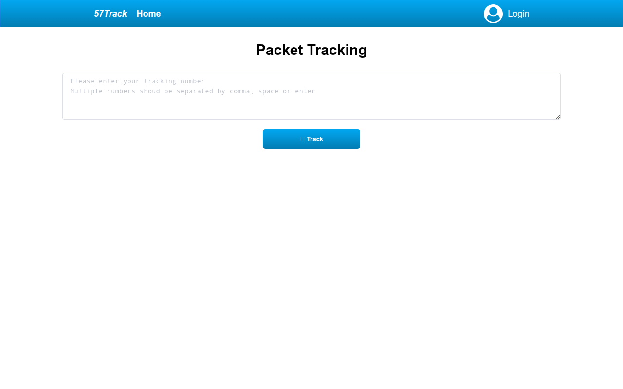 Screenshot van 57track.com
