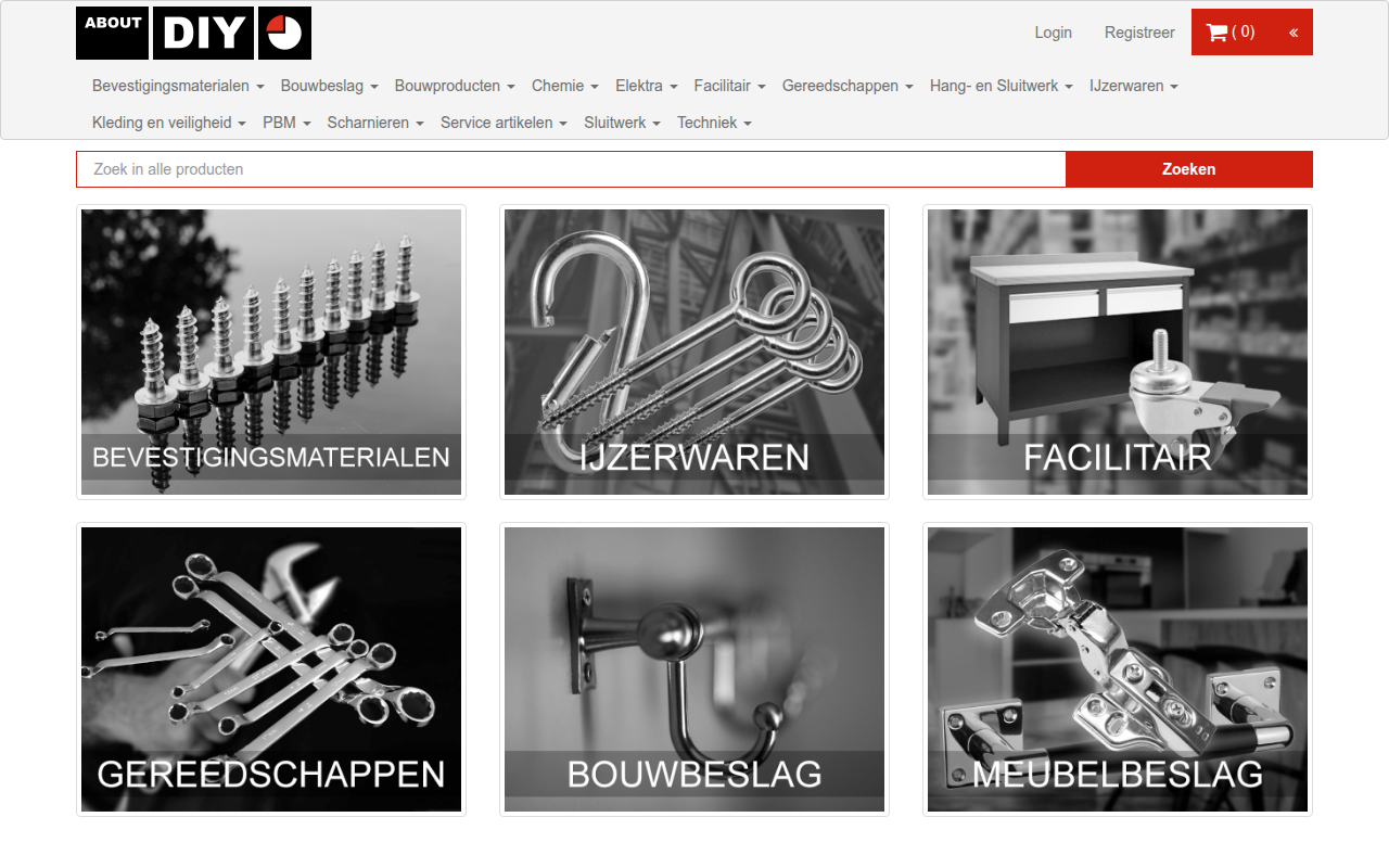 Screenshot van aboutdiy.nl