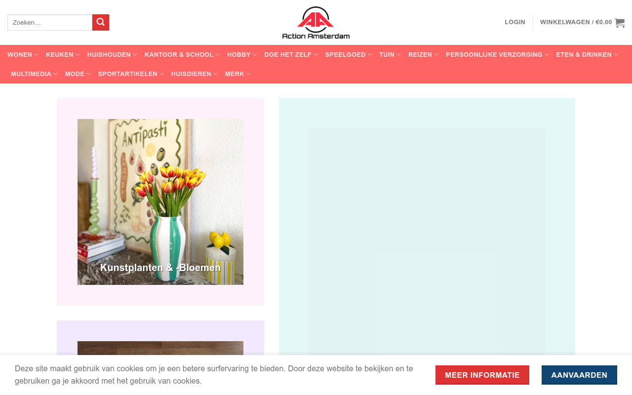 Screenshot van actionamsterdam.com