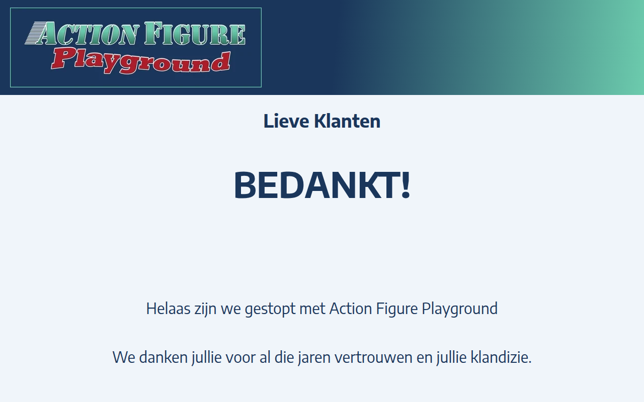 Screenshot van actionfigure-playground.nl