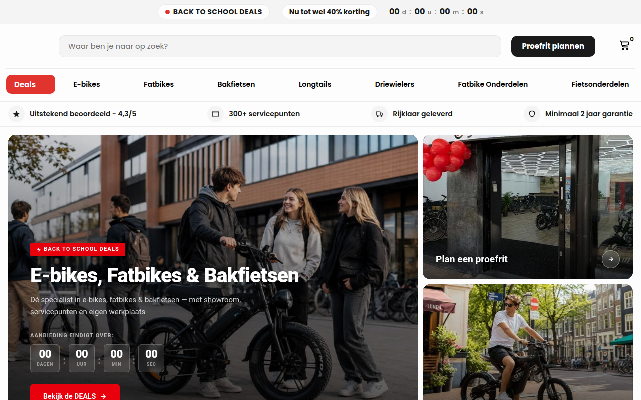 Screenshot van ae-trading.nl