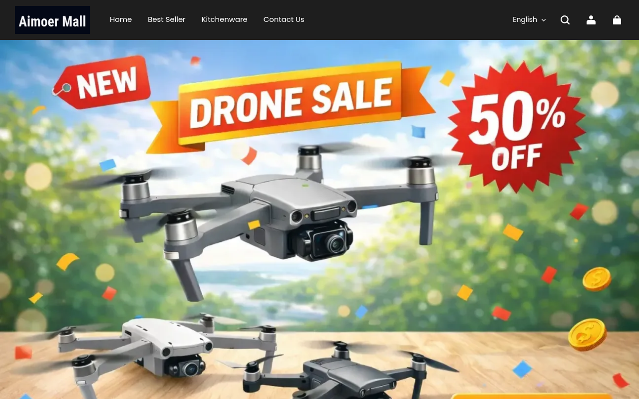 Screenshot van aimoermall.com