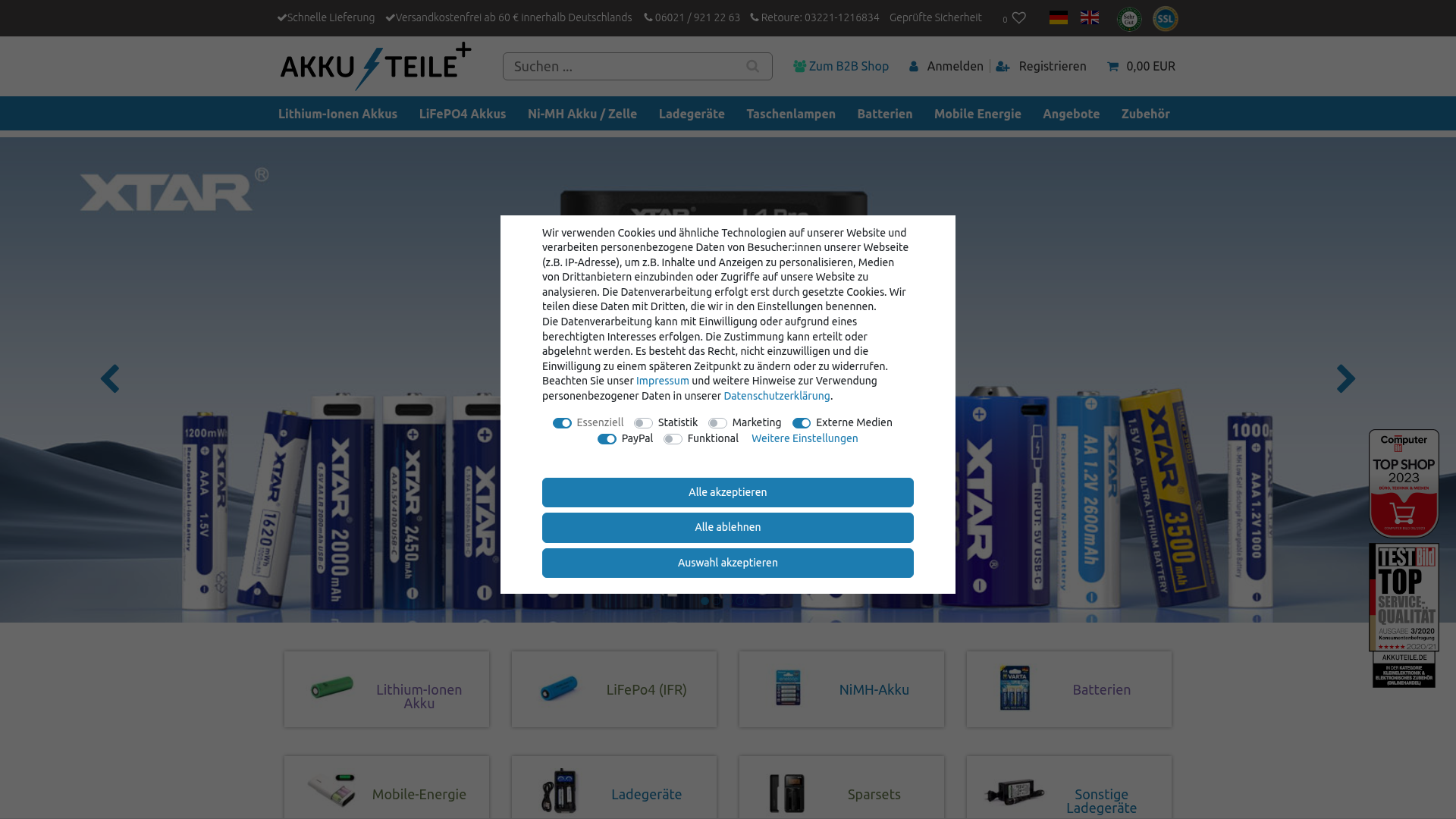 Screenshot van akkuteile.de