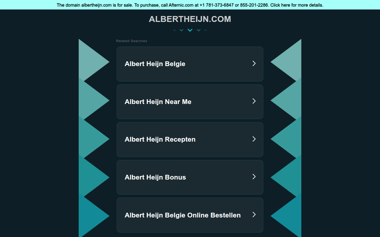 Screenshot van albertheijn.com