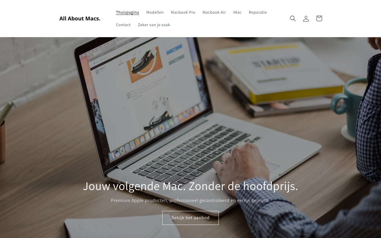 Screenshot van allaboutmacs.nl