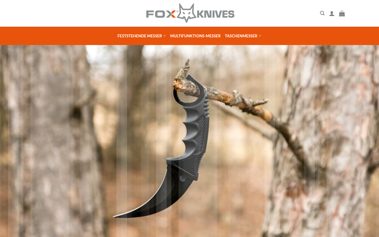 Screenshot van allefoxmesser.com