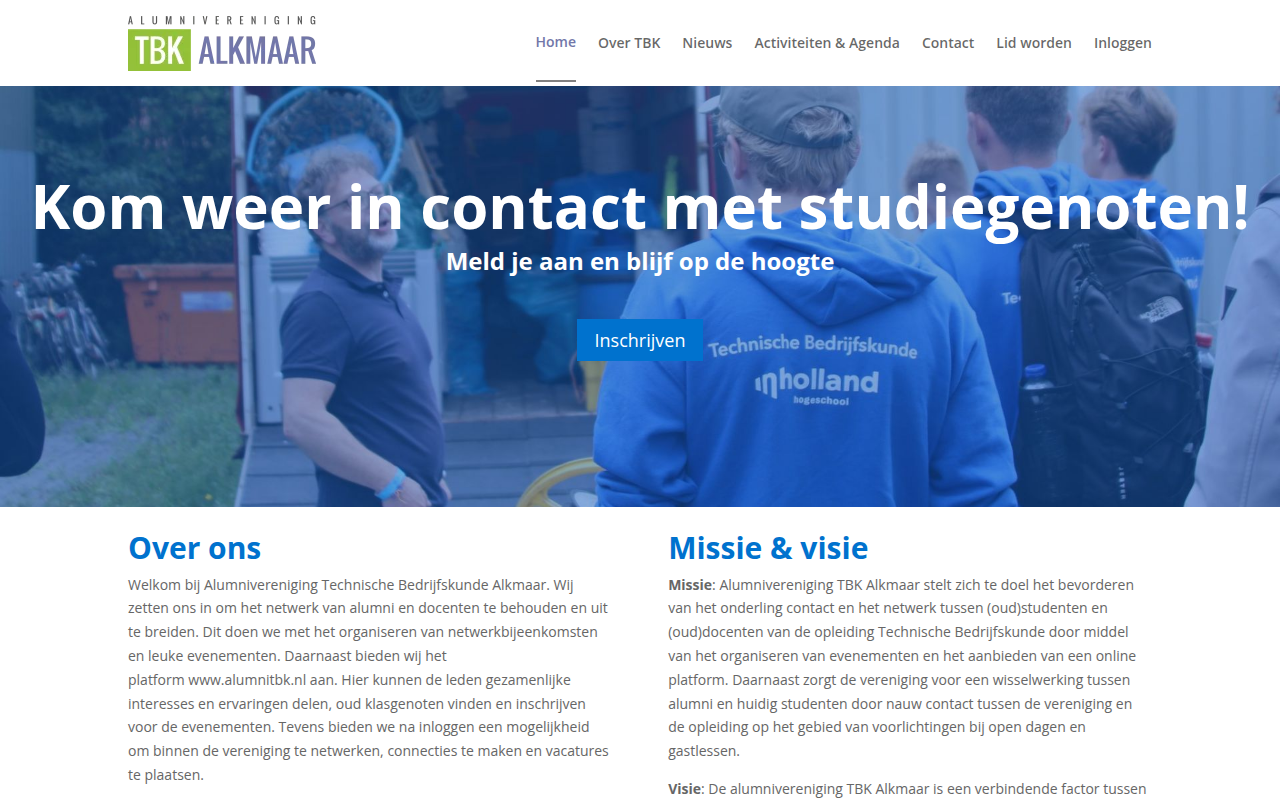 Screenshot van Alumnitbk