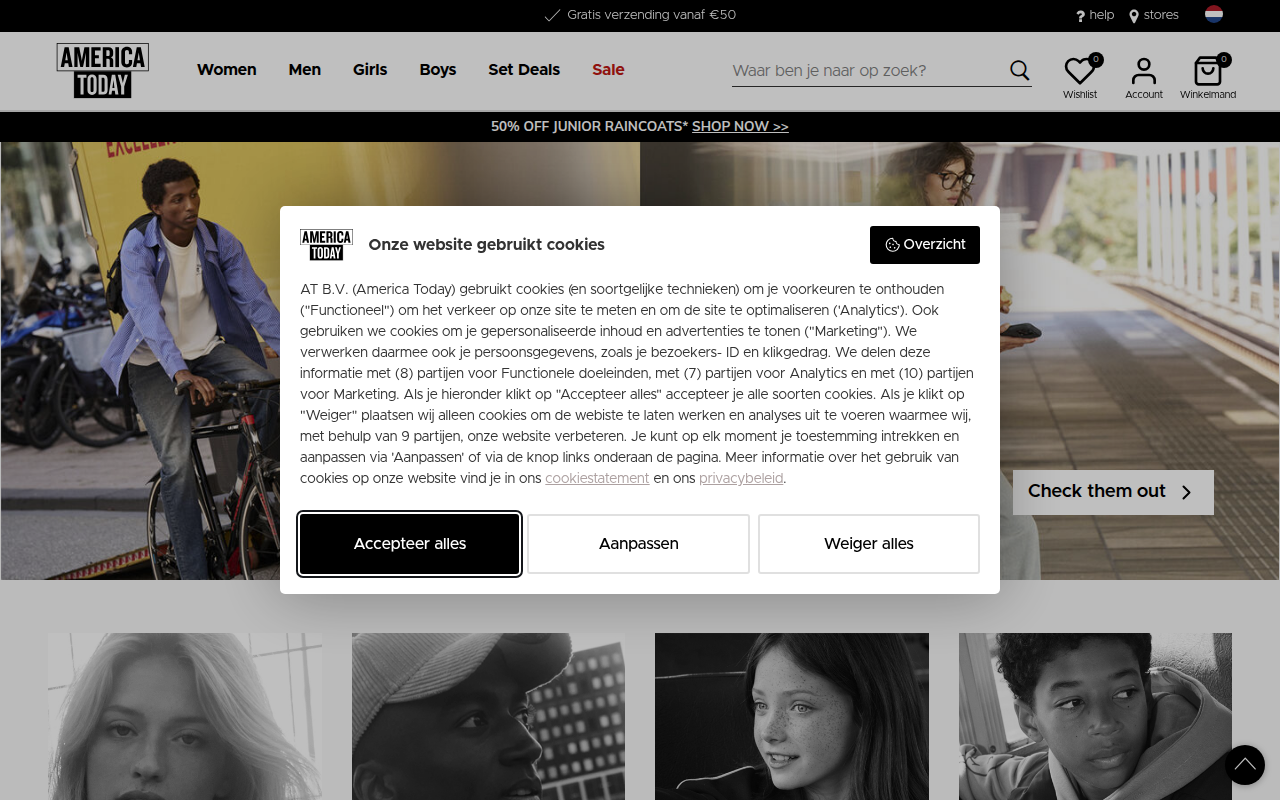 Screenshot van america-today.com