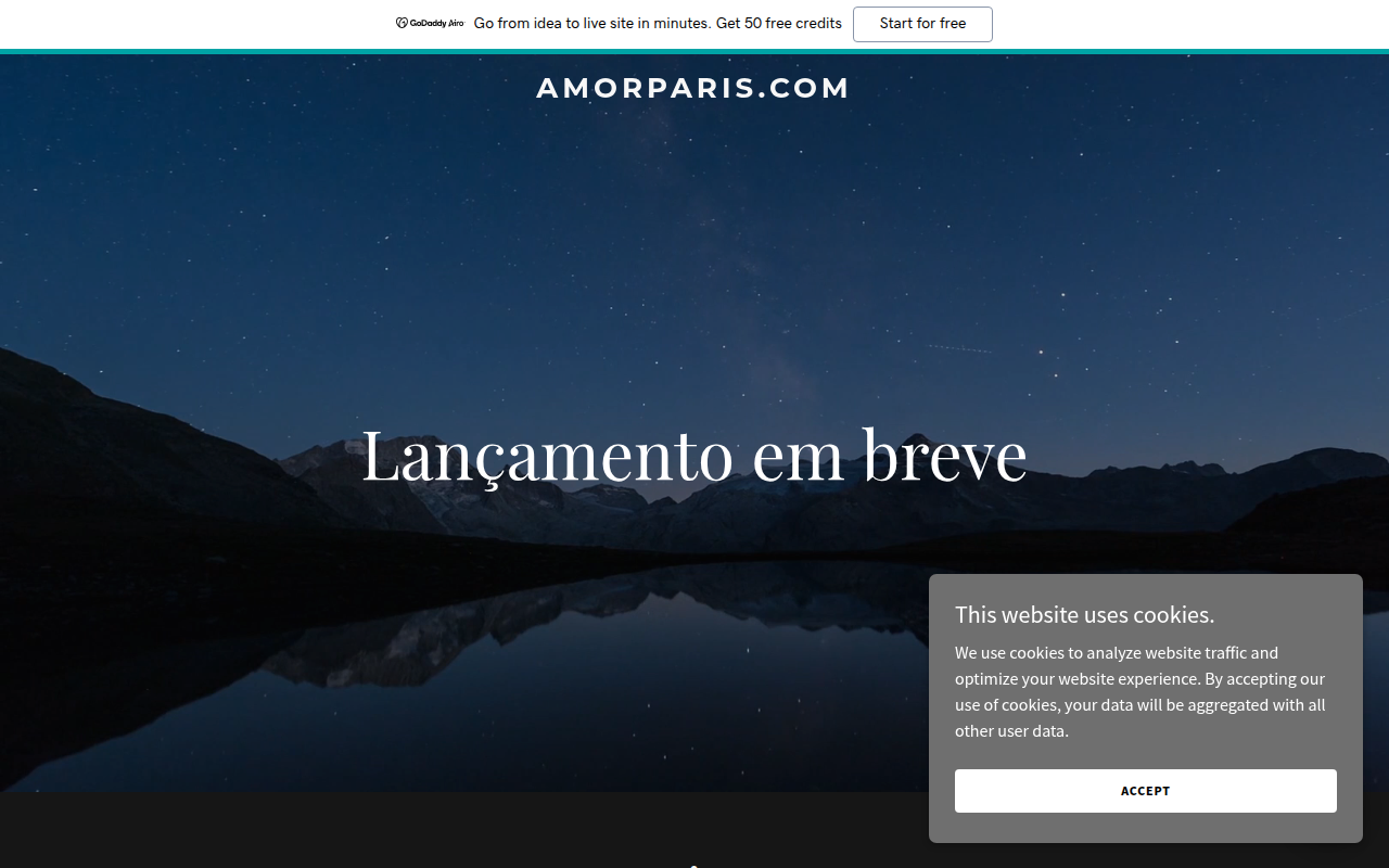 Screenshot van amorparis.com
