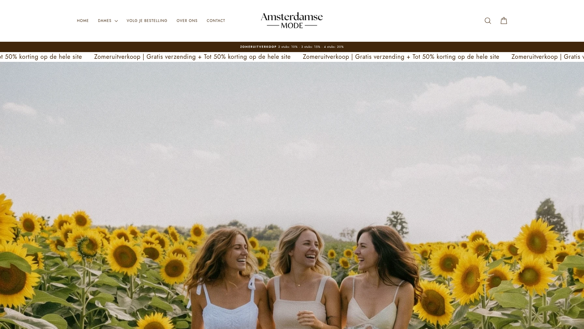 Screenshot van amsterdamsemode.nl