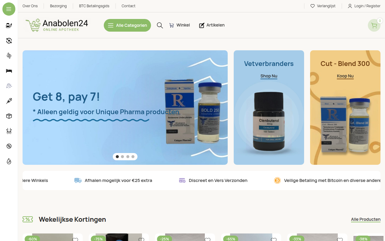 Screenshot van anabolen24.net