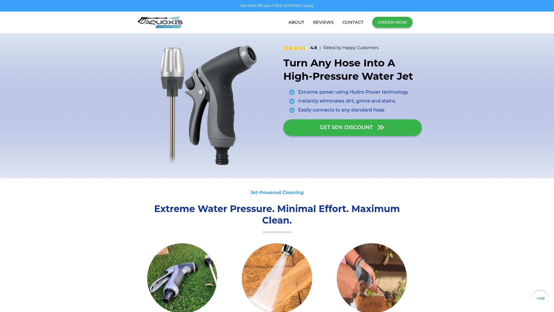 Screenshot van aquoxis-shop.com