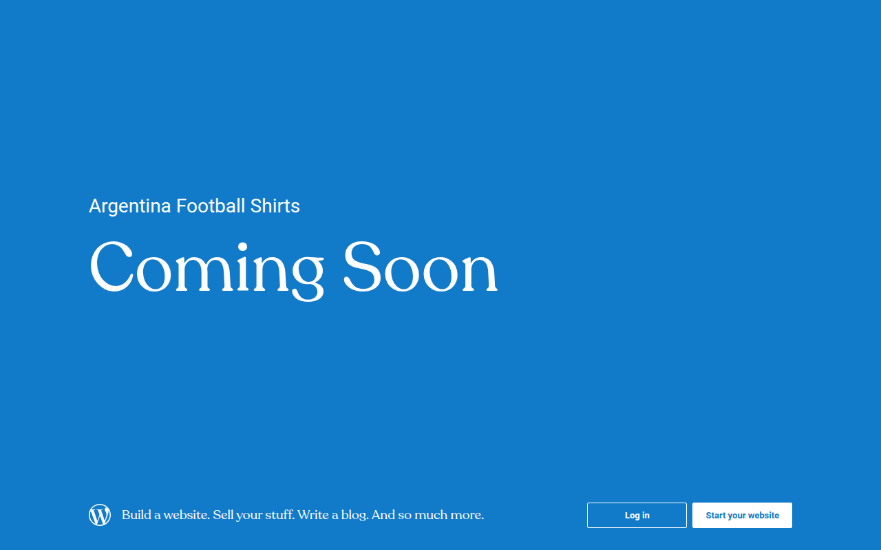 Screenshot van argentinafootballshirts.wordpress.com