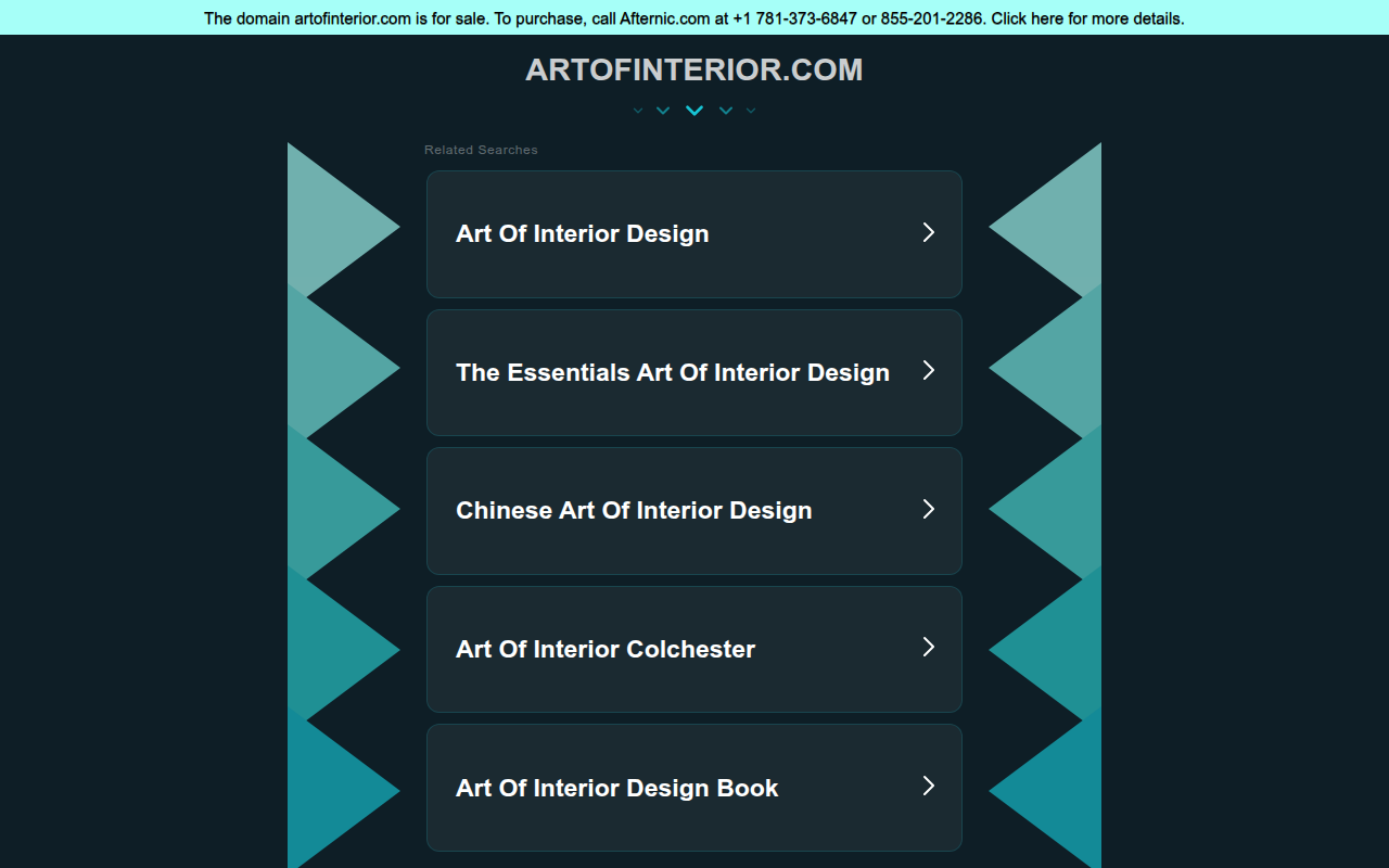 Screenshot van artofinterior.com