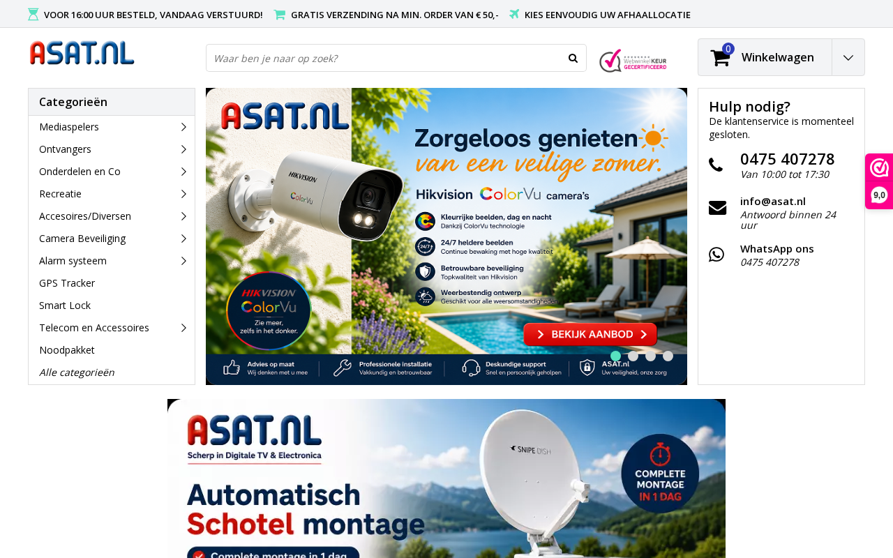 Screenshot van asat.nl