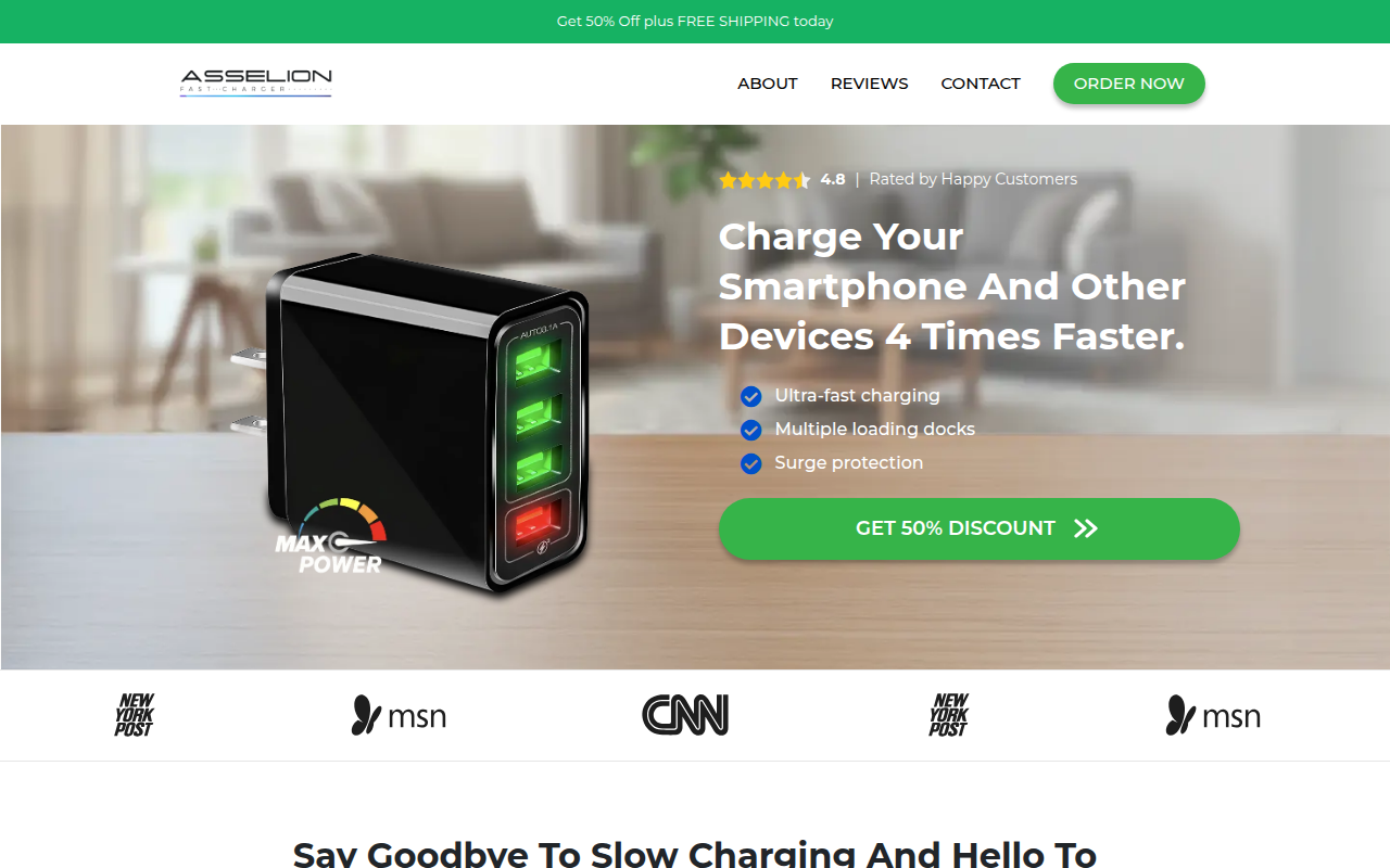 Screenshot van asselionstore.com