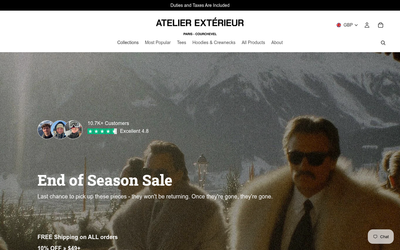 Screenshot van atelierxterieur.com