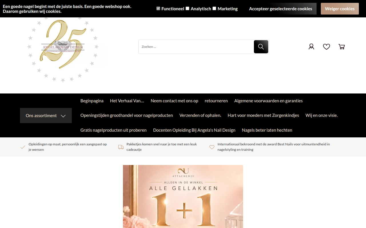 Screenshot van attached2u.com