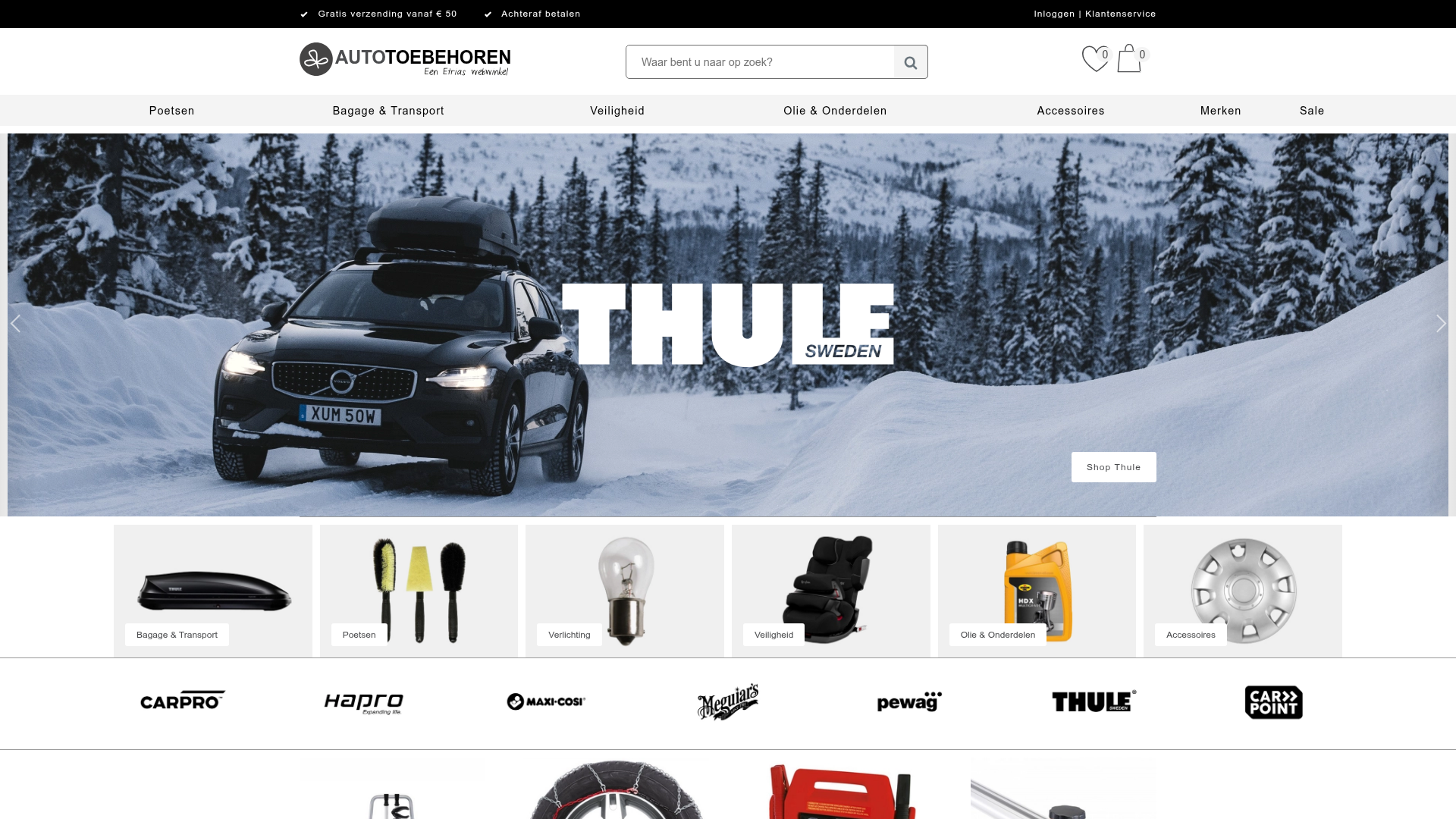 Screenshot van autotoebehoren.com