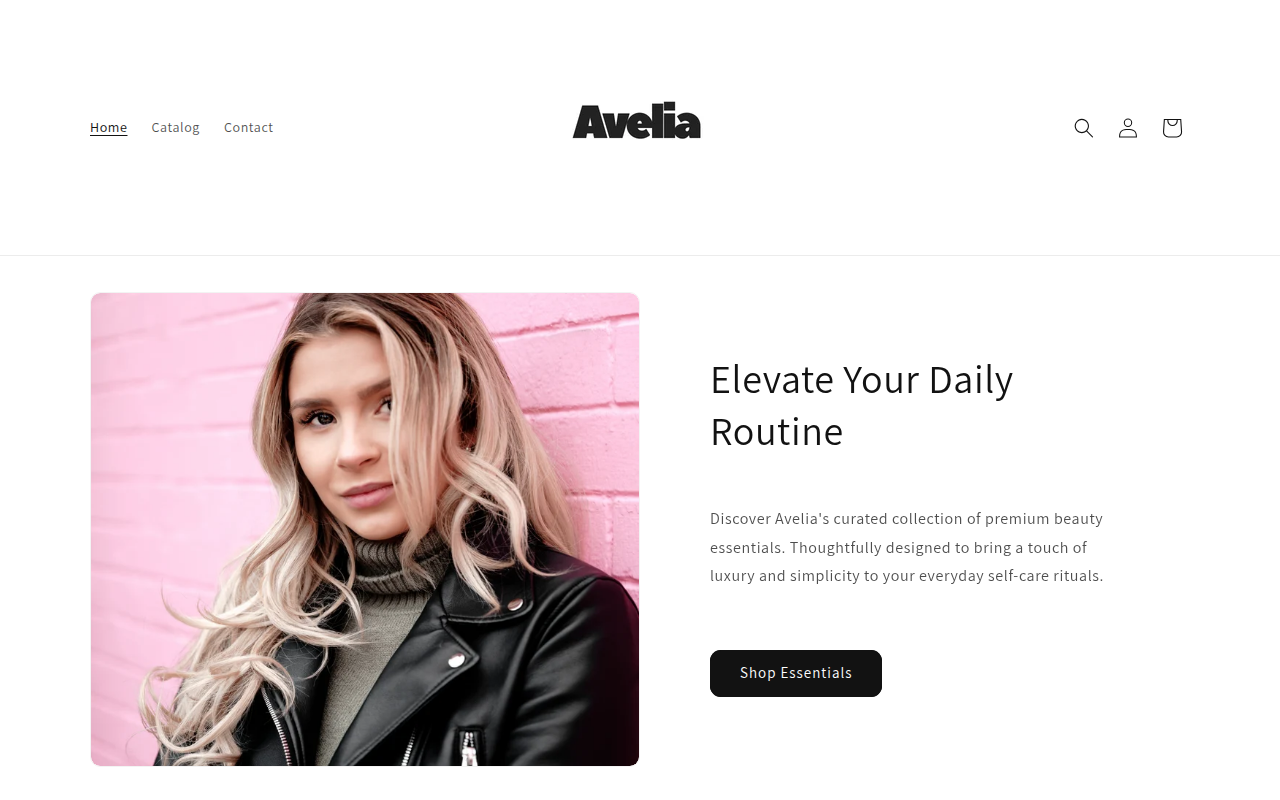 Screenshot van aveliadaily.com