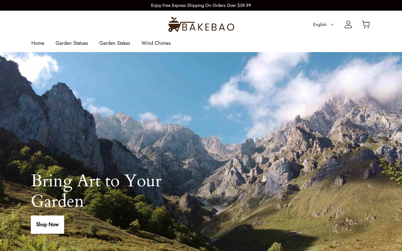 Screenshot van bakebao.com