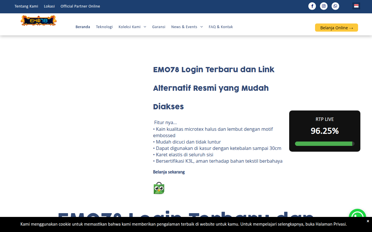Screenshot van bakrak.nl