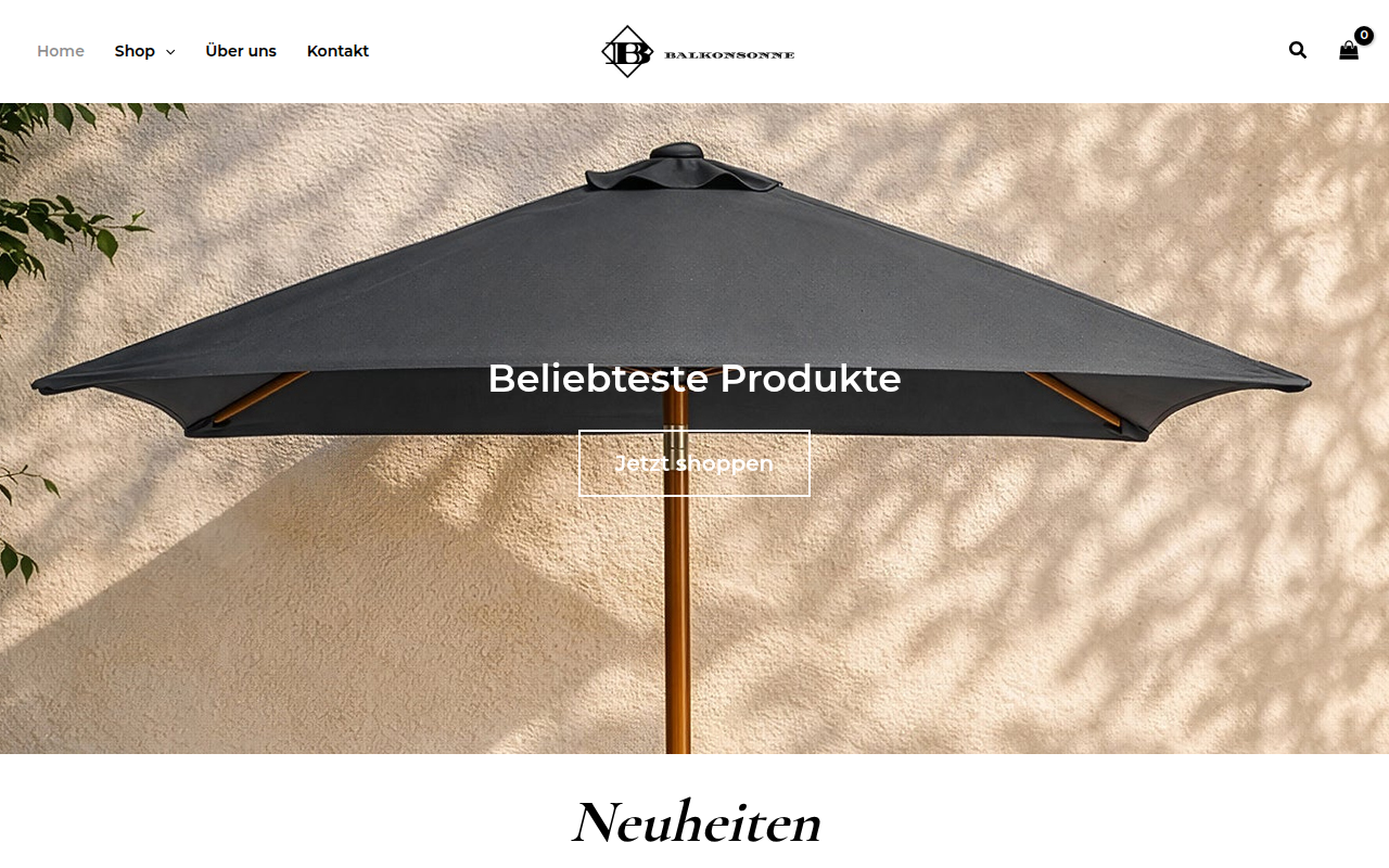 Screenshot van balkonsonne.com