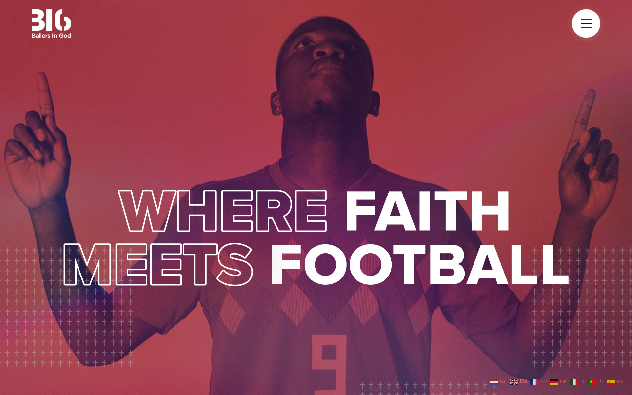 Screenshot van ballersingod.com