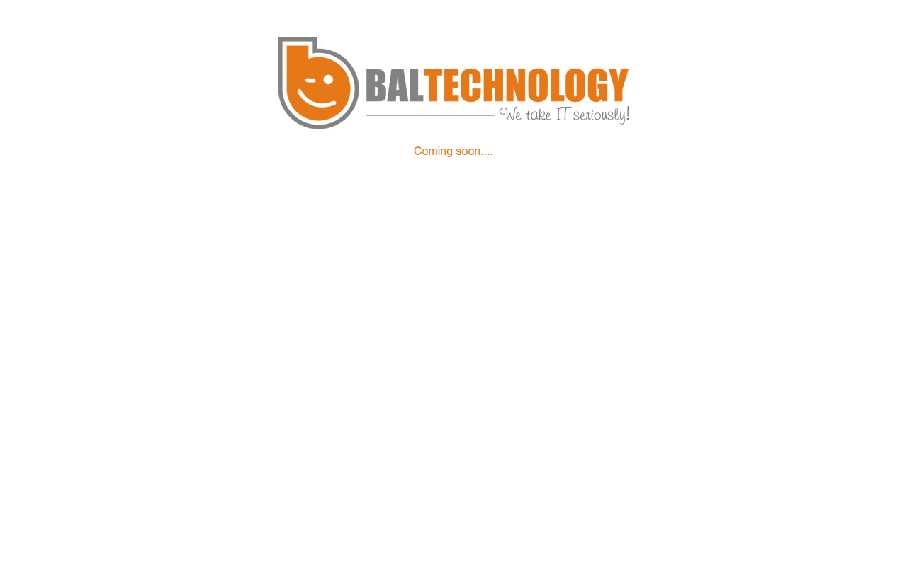 Screenshot van baltech.nl