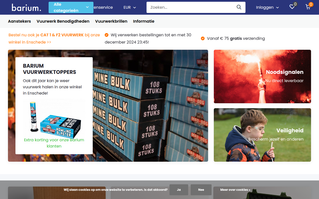 Screenshot van bariumbuizen.nl