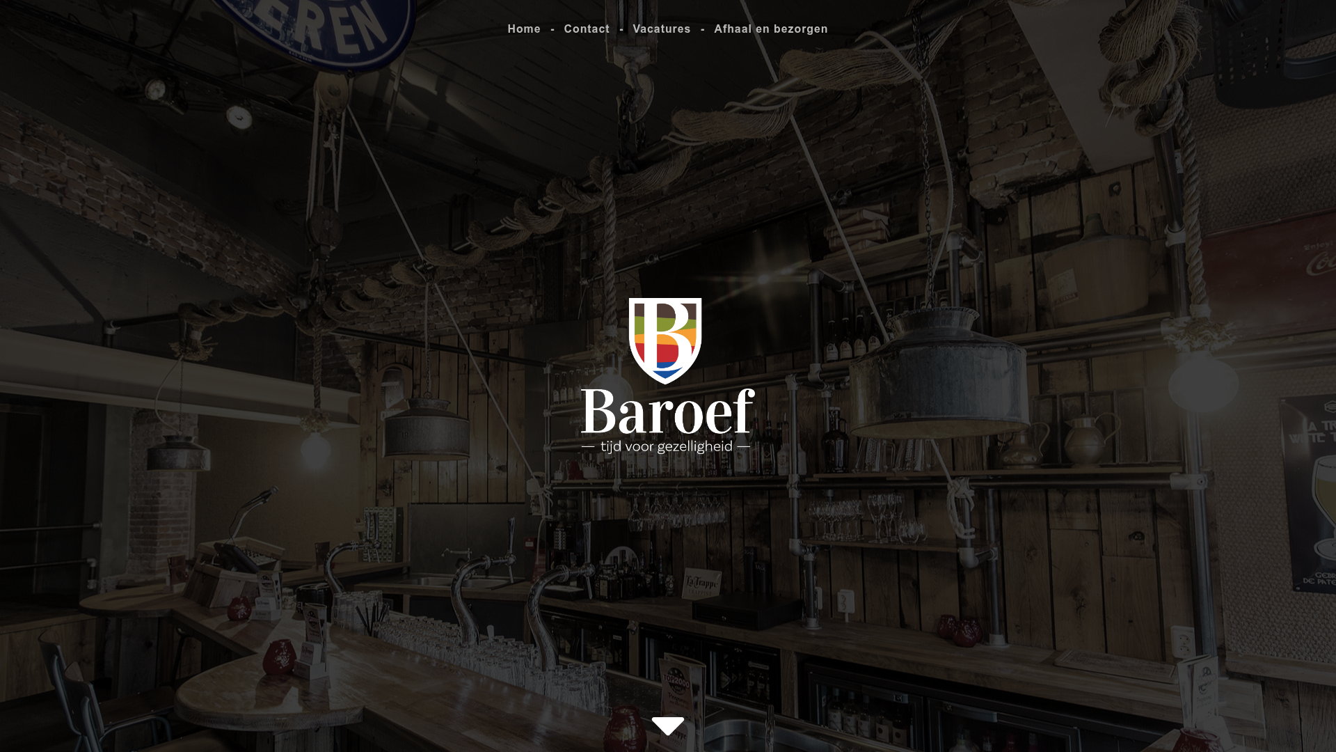 Screenshot van baroef.nl