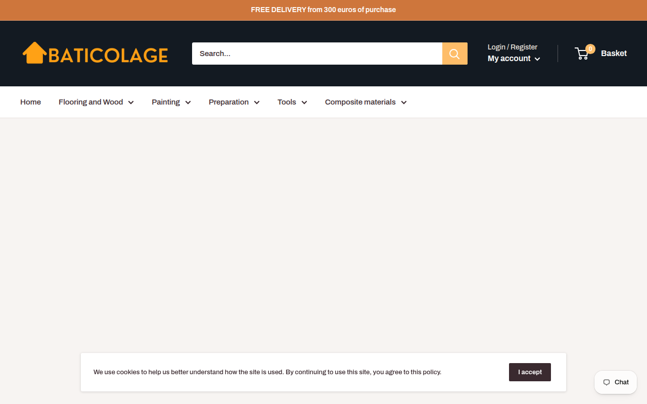 Screenshot van baticolage.com