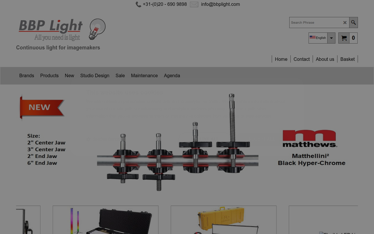Screenshot van bbplight.nl