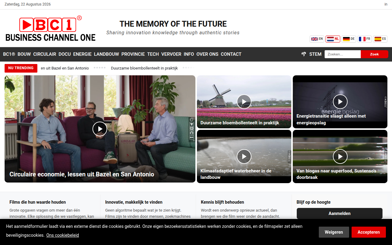 Screenshot van bc1.nl