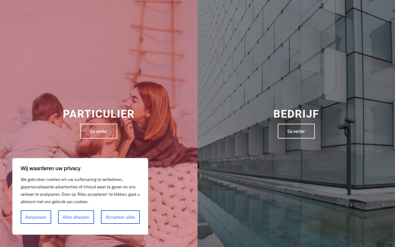 Screenshot van be-secure.be