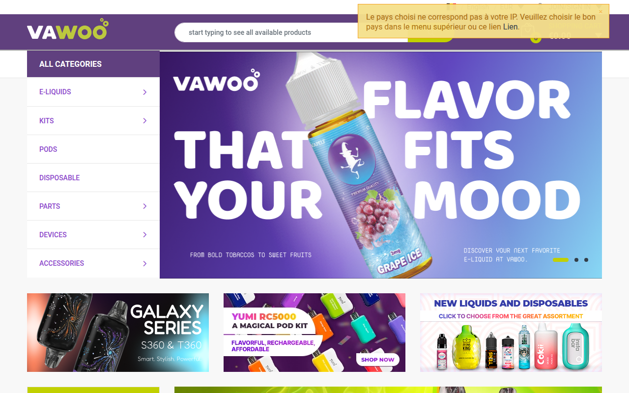 Screenshot van be.vawoo.com